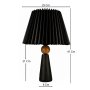 OPVIQ Stona lampa BK036 - slika 2