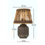 OPVIQ Stona lampa BK051 - slika 2