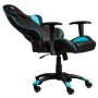Serioux Stolica gaming X-GC01-2D-B crna plava - slika 2