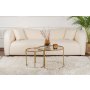 HANAH HOME Set stočića Aurum 60 42 Gold Bronze - slika 2