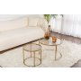 HANAH HOME Set stočića Aurum 60 42 Gold Bronze - slika 3