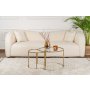 HANAH HOME Set stočića Aurum 60 42 Gold Transparent - slika 2