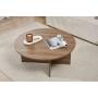 HANAH HOME Sto za dnevnu sobu Soleil Walnut - slika 3