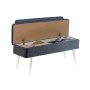 HANAH HOME Trpezarijska klupa Vina 1048 1 White - slika 3