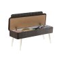 HANAH HOME Trpezarijska klupa Vina 1053 1 White - slika 3
