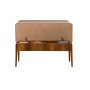 HANAH HOME Trpezarijska klupa Vina Bank Walnut Stone - slika 4