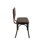 HANAH HOME Trpezarijska klupa Oliver Bank Black Barok - slika 3
