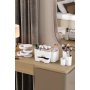 WALLXPERT Set organizatora za šminku (2 komada) Lotus White - slika 1