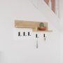 HANAH HOME Čiviluk Harmon Hanger Oak White - slika 3