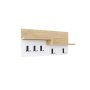 HANAH HOME Čiviluk Harmon Hanger Oak White - slika 5