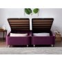 HANAH HOME Bračni krevet Purple Double 200x200 - slika 2