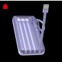 FANTECH Power bank Prenosiva baterija Fantech S3 10000mAh, 10W ljubicasti - slika 3