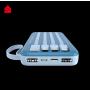 FANTECH Power bank Prenosiva baterija Fantech S3 10000mAh, 10W plavi - slika 2