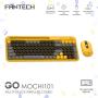 FANTECH Combo miš tastatura wireless WK-899 GO mochi101 zuta - slika 1
