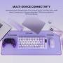 FANTECH Combo miš tastatura wireless WK-898 GO mochi85 ljubicasta - slika 2