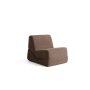 Atelier del Sofa Sofa-krevet sa 1 sedicom Origami Convertable Brown - slika 2