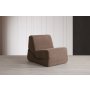 Atelier del Sofa Sofa-krevet sa 1 sedicom Origami Convertable Brown - slika 1