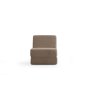 Atelier del Sofa Sofa-krevet sa 1 sedicom Origami Convertable Dark Cream - slika 3