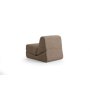 Atelier del Sofa Sofa-krevet sa 1 sedicom Origami Convertable Dark Cream - slika 4