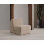 Atelier del Sofa Sofa-krevet sa 1 sedicom Origami Convertable Dark Cream - slika 1