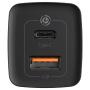 Baseus Baseus GaN2Lite punjač 65W Type C/Usb A crna - slika 5