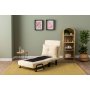 Atelier del Sofa Sofa-krevet sa 1 sedicom Sento Single Cream - slika 4
