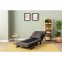 Atelier del Sofa Sofa-krevet sa 1 sedicom Sento Single Dark Grey - slika 5