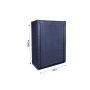 HANAH HOME Polica - torba za skladištenje garderobe Bez Dark Blue - slika 5