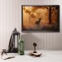 WALLXPERT Dekorativna uramljena drvena slika Dream Forest XL - slika 1