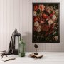 WALLXPERT Dekorativna uramljena drvena slika Flower mix XL - slika 1