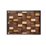 WALLXPERT Dekorativna uramljena drvena slika Light and Dark XL - slika 2