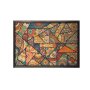 WALLXPERT Dekorativna uramljena drvena slika Patchwork XL - slika 2