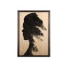 WALLXPERT Dekorativna uramljena drvena slika Pine Woman XL - slika 2