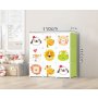 Bolzz Modern Home dečiji ormar sa 9 polica animals - slika 2