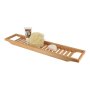 TENDANCE Polica za kadu 3,5X68X14,5 CM Bambus - slika 1