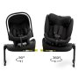 KINDERKRAFT SET AUTO SEDIŠTE I-LITE I-FIX ENDURA SAFE SA ISOFIX BAZOM, BLACK - slika 2