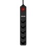 GEMBIRD GEMBIRD SPG5-U2-5-02 Gembird produzni kabl sa zastitom 5 uticnica, 5V/2A USB-A 16A 1.5m Black - slika 2
