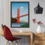 WALLXPERT Dekorativna slika San Francisco 2 (55 x 75) - slika 1