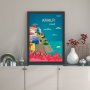 WALLXPERT Dekorativna slika Amalfi (40 x 55) - slika 1