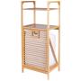 Vilde Bathroom Solutions 569633 Kupatilska polica sa korpom za veš - slika 3