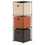 Vilde Storage Solutions 568099 Metlana polica sa 3 korpe - slika 2