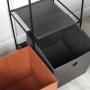Vilde Storage Solutions 568099 Metlana polica sa 3 korpe - slika 4