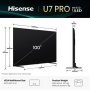Hisense 100U7Q PRO ULED 4K UHD Smart TV - slika 2