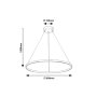 RABALUX Beliza 72344 LED visilica - slika 3