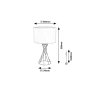 RABALUX Nivra 74082 Stona lampa - slika 3