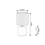 RABALUX Daphni 74052 Stona lampa - slika 5