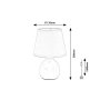 RABALUX Ingrid 74078 Stona lampa - slika 5