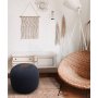 WALLXPERT Tabure Fluffy Anthracite - slika 1