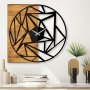 WALLXPERT Dekorativni drveni zidni sat Wooden Clock 36 - slika 1