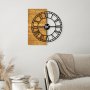 WALLXPERT Dekorativni drveni zidni sat Wooden Clock 10 - slika 2
